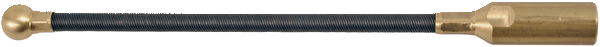 Flexibele geleider met kogel M12 ø 14 mm