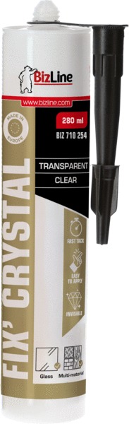 Colle multifonctions transparente Fix\'Crystal