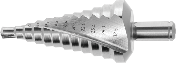 Stufenbohrer PG und ISO