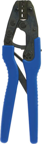 Crimping tool for boot laces > 10 mm²