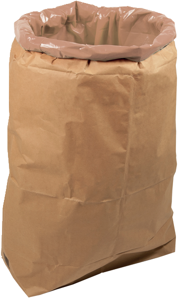 Sacs chantier papier et plastique 125 l